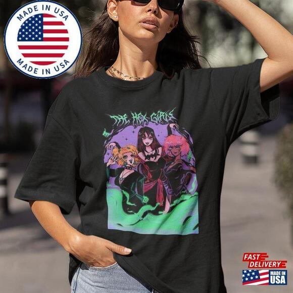 Tops - Hex Girls T-Shirt The Rock Band Music T-shirt Concert Unisex 1